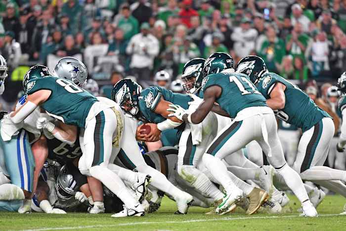 The Philadelphia Eagles have popularized the "Tush Push" over the past two seasons.